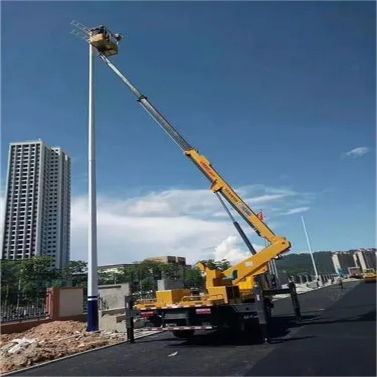 淮南谢家集维修路灯的曲臂升降车出租